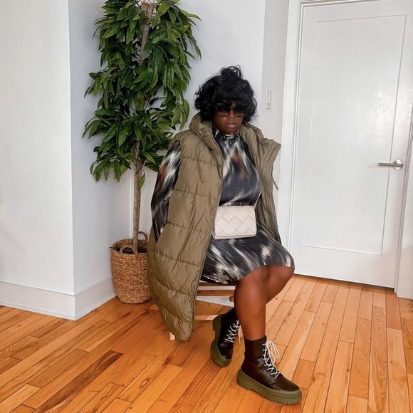 STUNNING! BNIB Cool Planet by Steve Madden Mosss Combat Winter Boots Sz 8 - Picture 5 of 5